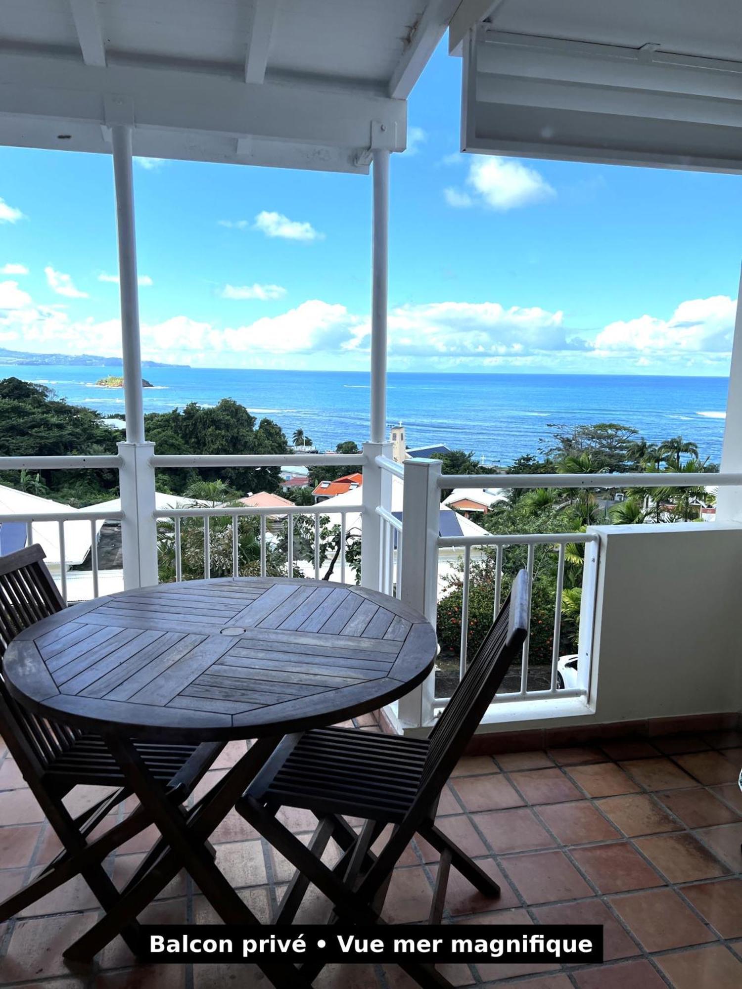 Ananas Premium - Sejour Detente T2 Vue Mer Avec Balcon Prive A Tartane La Trinité Exterior foto